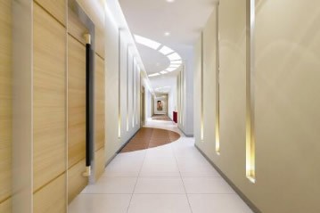 安慶亞星醫(yī)療美容門診部_醫(yī)院走廊