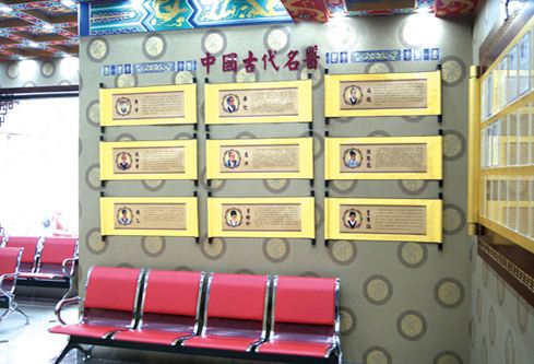 北京華大中醫(yī)醫(yī)院疤痕科_醫(yī)生形象墻